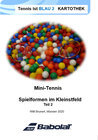 Buchcover Tennis ist blau - Spielformen im Kleinfeld Teil II - Kartothek