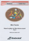 Buchcover Mini Tennis