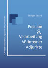 Buchcover Position und Verarbeitung VP-interner Adjunkte