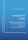 Buchcover FANTASTISCHE DINGE