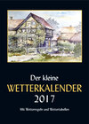 Buchcover Der kleine Wetterkalender 2017