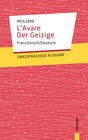 Buchcover L'Avare / Der Geizige: Molière. Französisch-Deutsch