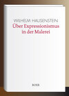 Buchcover Über Expressionismus in der Malerei