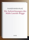Buchcover Die Aufzeichnungen des Malte Laurids Brigge