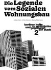 Buchcover Die Legende vom Sozialen Wohnungsbau