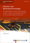 Buchcover Gerichts- und Behördenterminologie 2022
