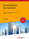 Buchcover Perspektiven für Juristen 2018