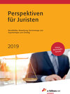 Buchcover Perspektiven für Juristen 2019
