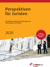 Buchcover Perspektiven für Juristen 2020