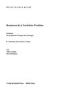 Buchcover Beamtenrecht in Nordrhein-Westfalen