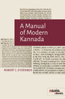Buchcover A Manual of Modern Kannada