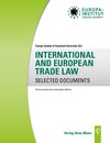 Buchcover International and European Trade Law Selected Documents