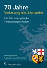Buchcover 70 Jahre Verfassung des Saarlandes
