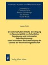 Buchcover Die datenschutzrechtliche Einwilligung im Spannungsfeld von hoheitlicher Regulierung und individueller Selbstbestimmung 
