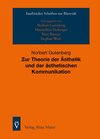 Buchcover Zur Theorie der Ästhetik und der ästhetischen Kommunikation