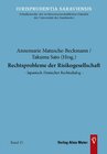 Buchcover Rechtsprobleme der Risikogesellschaft