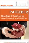 Buchcover Steuertipps für Geschenke an Geschäftsfreunde und Mitarbeiter