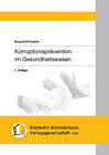 Buchcover Korruptionsprävention im Gesundheitswesen