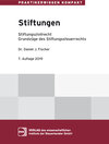 Buchcover Stiftungen