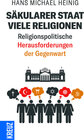Buchcover Säkularer Staat - viele Religionen