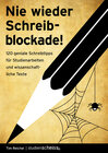 Buchcover Nie wieder Schreibblockade