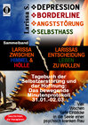 Buchcover DEPRESSION - BORDERLINE - ANGSTSTÖRUNG - SELBSTHASS Sammelband: Larissa zwischen Himmel und Hölle & Larissas Entscheidun