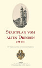 Buchcover Stadtplan vom alten Dresden um 1911
