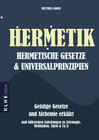 Buchcover Hermetik, hermetische Gesetze & Universalprinzipien