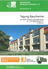Buchcover Tagung Bauchemie, 18.-20. September 2017 in Weimar