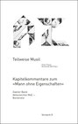 Buchcover Teilweise Musil