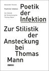 Buchcover Poetik der Infektion