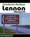 Buchcover Lennon literarisch