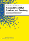 Buchcover Ausländerrecht für Studium und Beratung