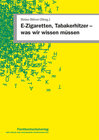Buchcover E-Zigaretten, Tabakerhitzer – was wir wissen müssen