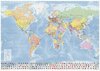 Große Weltkarte (politischer Stand: 2022) 1,4m X 1m mit Laminierung width=
