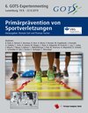 Buchcover Primärprävention von Sportverletzungen