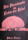 Buchcover Die Atombombe im Lichte der Bibel