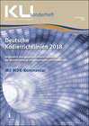 Buchcover Deutsche Kodierrichtlinien mit MDK-Kommentierung 2018