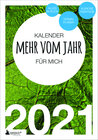 Buchcover Terminkalender 2021: Mehr vom Jahr - für mich