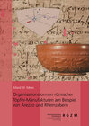 Buchcover Organisationsformen römischer Töpfer-Manufakturen am Beispiel von Arezzo und Rheinzabern