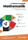 Buchcover 4. Klasse Mathematik Lernheft mit Lernvideos von "Kanal mit dem Fisch"