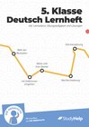 Buchcover Deutsch Lernheft für 5. Klasse: Lernvideos, Aufgaben & mehr
