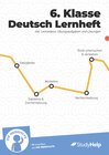 Buchcover Deutsch Lernheft für 6. Klasse: Lernvideos, Aufgaben & mehr