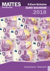 Buchcover MATTES Sammlerkatalog 0-Euro-Scheine Euro Souvenir 2018-1