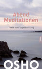 Buchcover Abend Meditationen