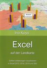 Buchcover Excel auf der Landkarte