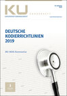 Buchcover Deutsche Kodierrichtlinien mit MDK-Kommentierung 2019