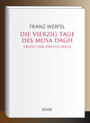 Buchcover Die vierzig Tage des Musa Dagh