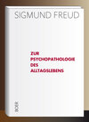 Buchcover Zur Psychopathologie des Alltagslebens