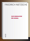 Buchcover Zur Genealogie der Moral